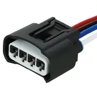 Разъём 4 pin с проводами для катушки зажигания Toyota, Lexus, Peugeot