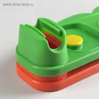 Держатель для швабр, 30&times;10&times;5 см, на липучке, с крючком, МИКС