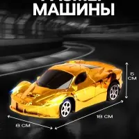 Машина радиоуправляемая &laquo;Шоукар&raquo;, работает от батареек, цвет жёлтый