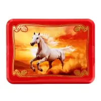 Чай чёрный новогодний HYTON «Шкатулка красная: белая лошадь», 50 г