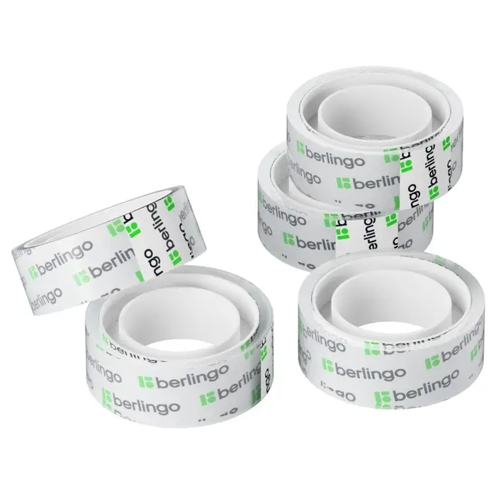 Клейкая лента канцелярская 15 мм х 10 м Berlingo, прозрачная Клейкая лента канцелярская 15 мм х 10 м Berlingo, прозрачная