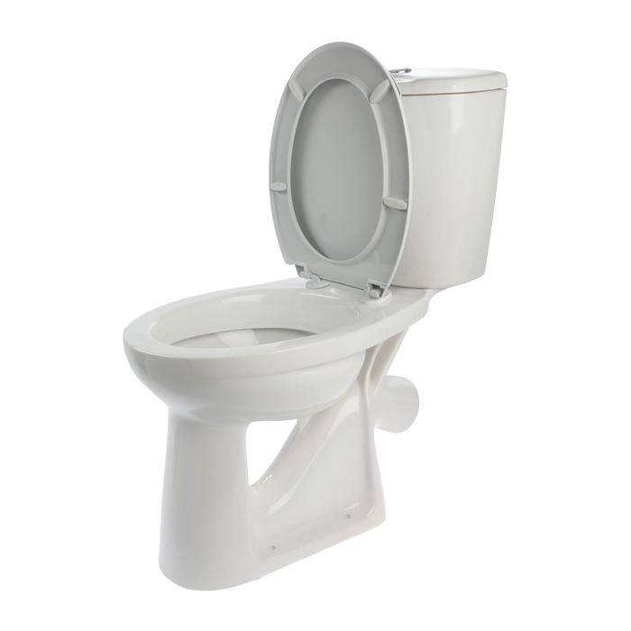 Унитаз компакт ЛЗСФ Унитаз компакт ЛЗСФ "Комфорт Стандарт", нижняя подводка, сиденье, кнопка