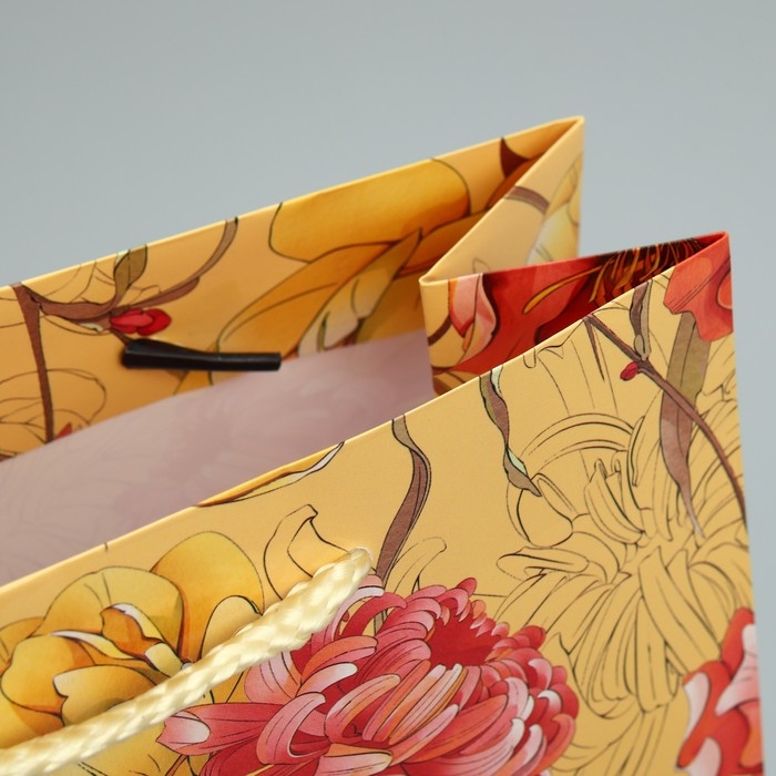 Пакет подарочный ламинированный, упаковка, «8 марта», ML 21 х 25 х 8 см Пакет подарочный ламинированный, упаковка, «8 марта», ML 21 х 25 х 8 см