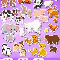 Магнитный игровой набор &laquo;Мамы и малыши&raquo;, 32 элемента