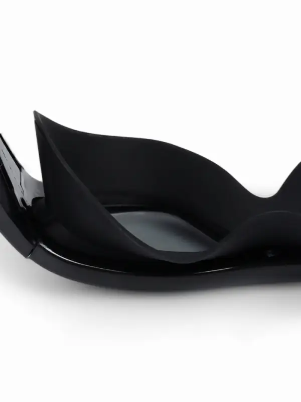 Очки для плавания ONLYTOP, беруши, цвет чёрный