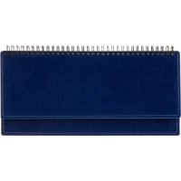 Планинг датированный 2026, синий, 303х150 мм, 120стр, АТТАСНЕ Agenda