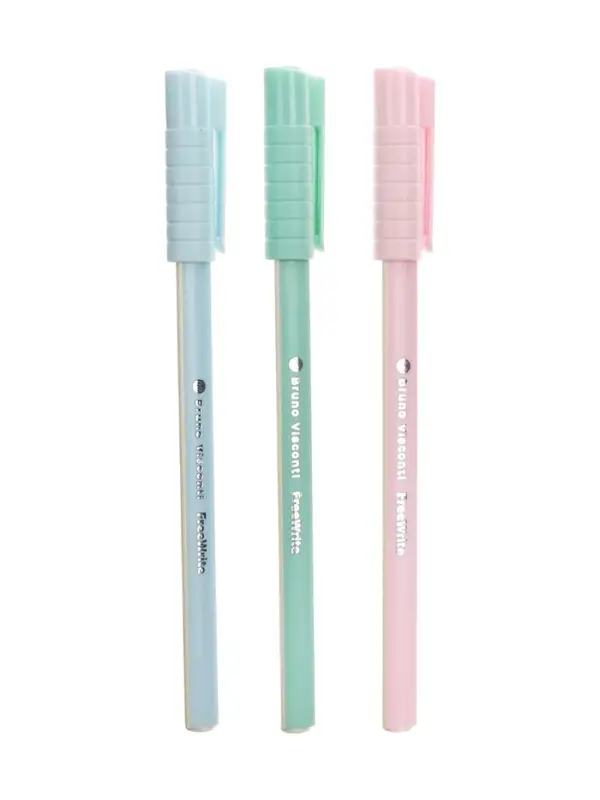 Ручка шариковая BrunoVisconti FreeWrite Zefir, 0.7мм, стерж/син МИКС Ручка шариковая BrunoVisconti FreeWrite Zefir, 0.7мм, стерж/син МИКС