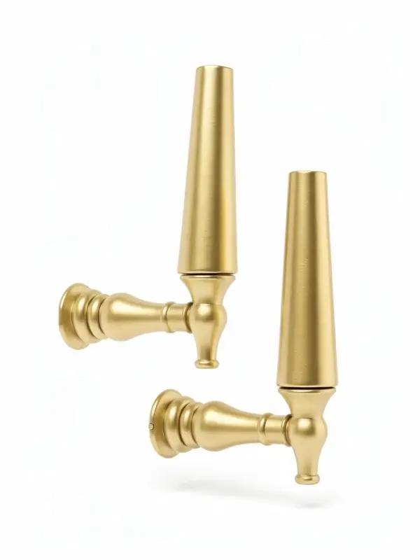 Крючок - держатель для штор CAPPIO KS053, алюминий, цвет бронза, 2 шт.