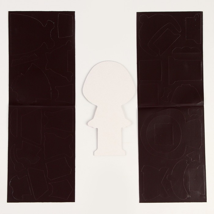 Магнитная игра одевашка «‎Модная красотка»‎