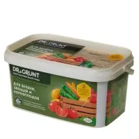 Удобрение минеральное для зелени, овошей, корнеплодов, Dr.Grunt, ведро, 3.3 л