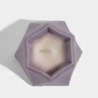 Свеча шестиугольная, 6&times;6&times;3 см, соевый воск