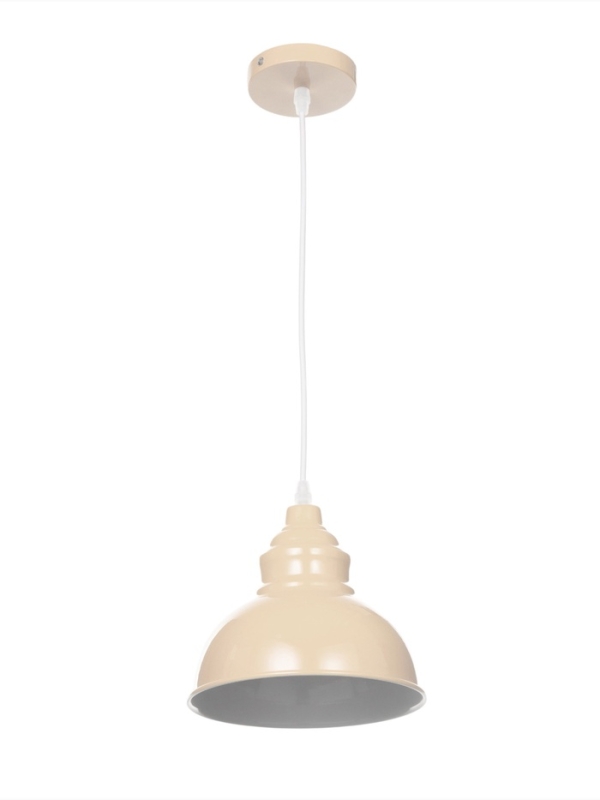 Светильник Paul 1х40Вт Е27 пр-1м кремовый 20х20х17,5см Светильник Paul 1х40Вт Е27 пр-1м кремовый 20х20х17,5см