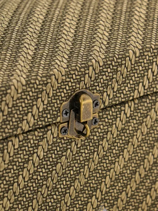 Шкатулка дерево "Диагональ" тина набор 2 шт 19х13,5х12 23х17х14 см