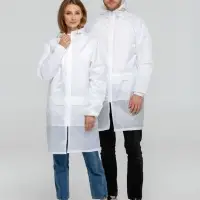 Дождевик Rainman Zip Pro белый, размер S