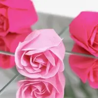 Мыльные розы, фуксия и розовые, набор 11 шт., в коробке