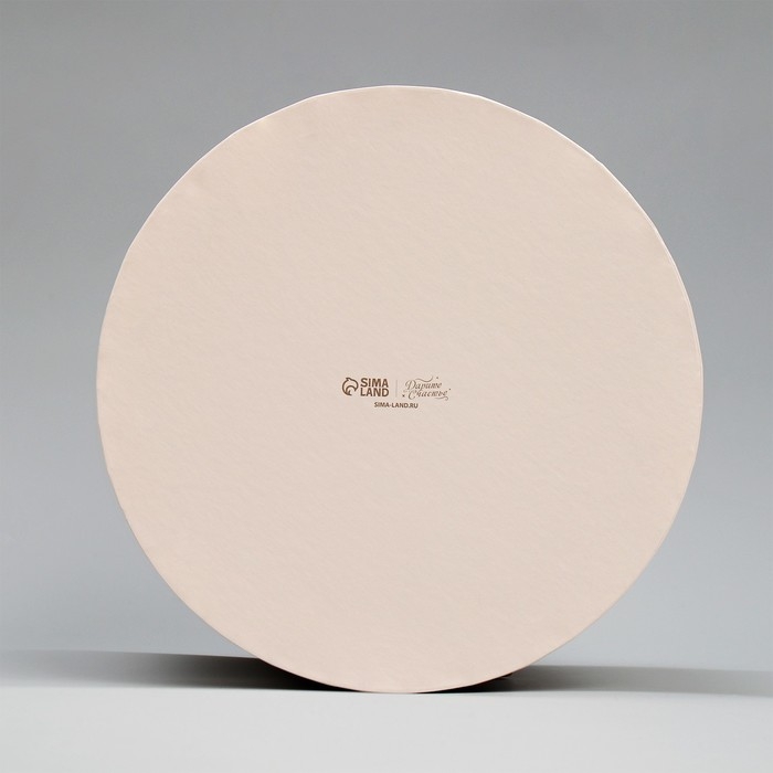 Набор шляпных коробок 3 в 1, упаковка подарочная, «Цветы», 16 х 16 х 14‒20 х 20 х 17 см