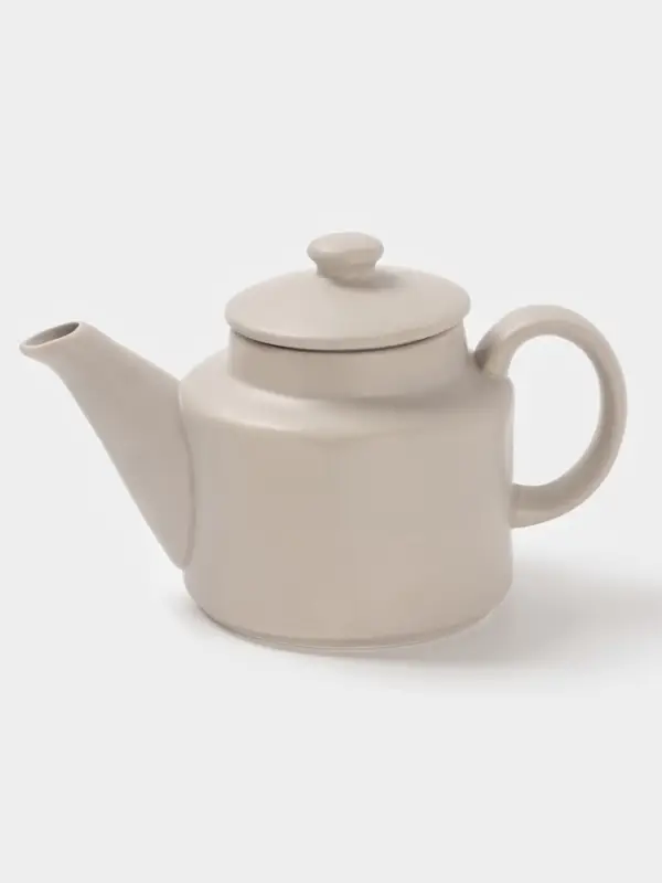 Чайник заварочный Magistro Potter, 775 мл, фарфор, светло-серый
