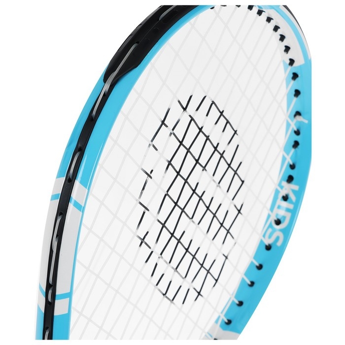 Ракетка для большого тенниса детская BOSHIKA KIDS, алюминий, 17'', цвет голубой Ракетка для большого тенниса детская BOSHIKA KIDS, алюминий, 17'', цвет голубой