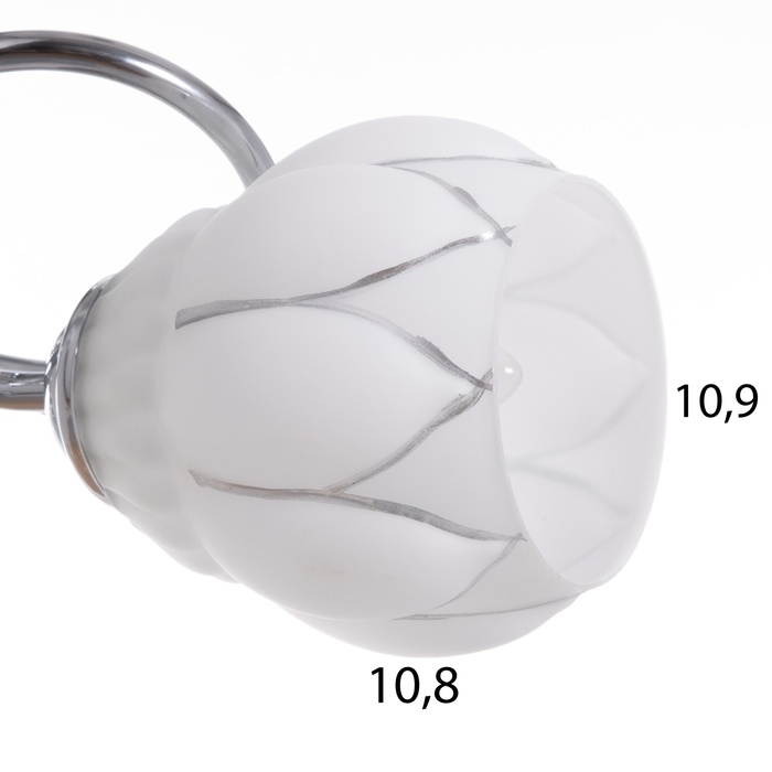 Люстра Люстра "Виола" 3х40Вт Е27 Хром МОДЕЛЬ: 2612379