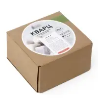 Кварц коробка 10 кг Обвалованный фракция 70 - 150 мм