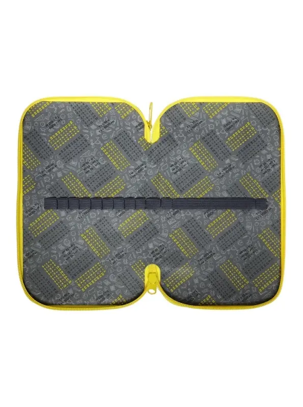 Пенал школьный, 2 секции, 12.5&times;20.5&times;4 см &laquo;Маска&raquo;