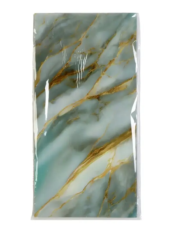 Стеновая панель самоклеящаяся TAKE IT EASY, 300&times;600 мм, цвет нефрит, 10 шт.