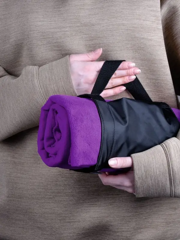 Дорожный плед Voyager 2, фиолетовый