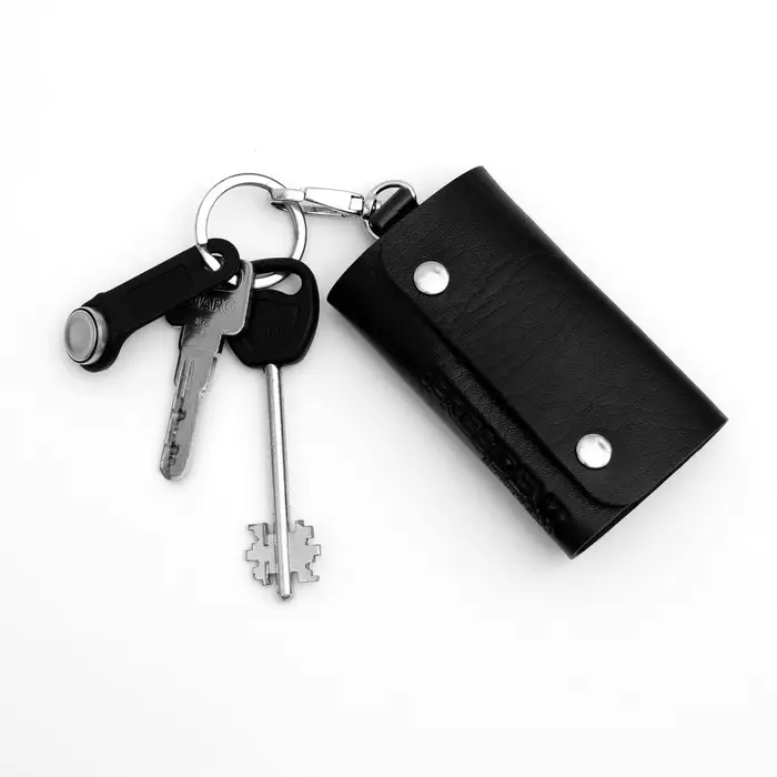 Ключница &laquo;President&raquo;, цвет чёрный, 10 х 5,5 см