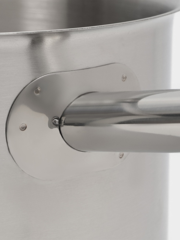 Ковш 5,1 л, d=22, h=13,5 см, с крышкой, толщина стенки 0,8 мм, индукция, две ручки Ковш 5,1 л, d=22, h=13,5 см, с крышкой, толщина стенки 0,8 мм, индукция, две ручки