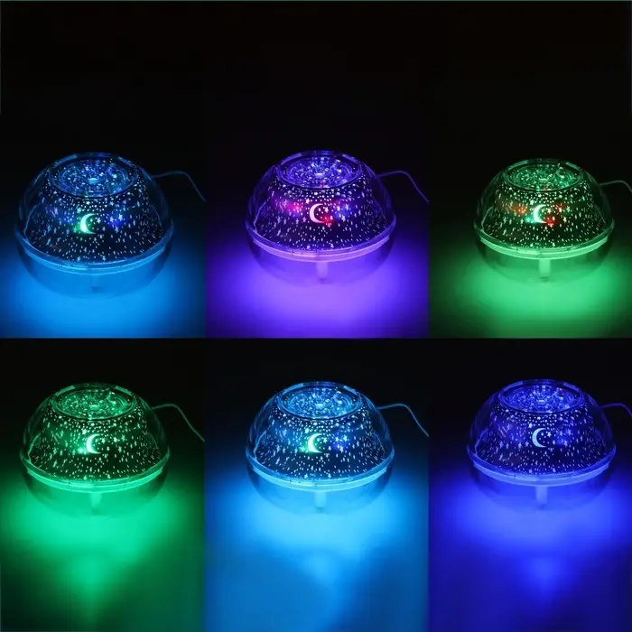 Увлажнитель воздуха Luazon HM-6, ночник &laquo;Звёздное небо&raquo;, 0.5 л, 2 Вт, USB