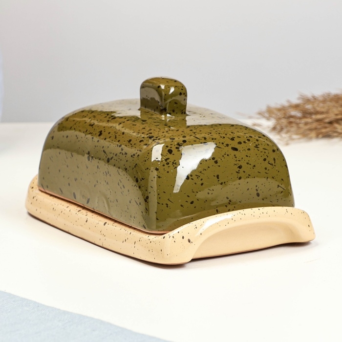 Маслёнка Маслёнка "Русская" 17х10х8см, оазис