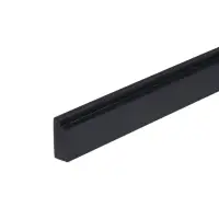 Профиль универсальный окантовочный 3D RAIL, 2700&times;25&times;11 мм, цвет чёрный