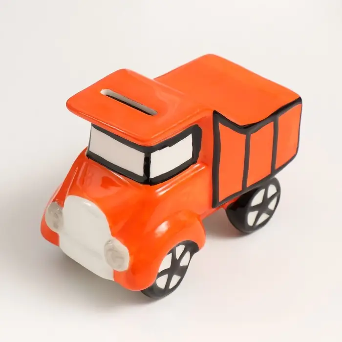 Копилка для денег &laquo;Грузовичок&raquo;, керамика, 13&times;6.5&times;9 см