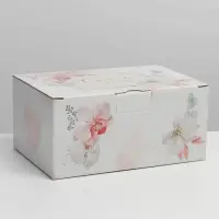 Коробка подарочная сборная, упаковка, &laquo;Самой прекрасной&raquo;, 22&times;15&times;10 см