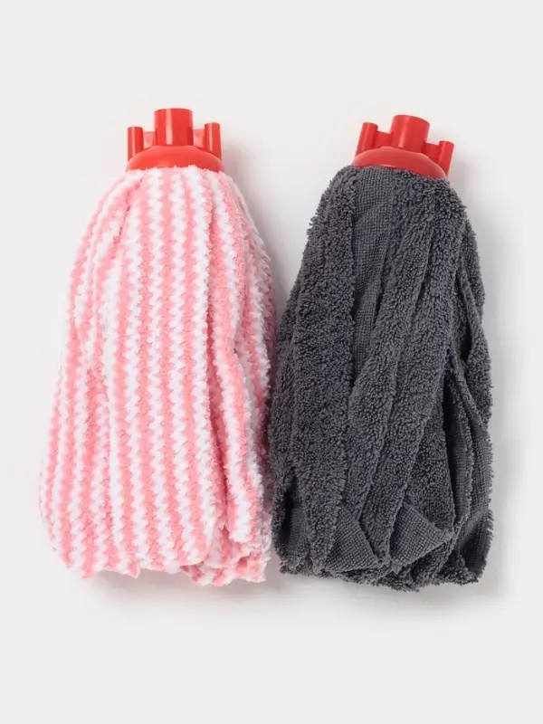 Насадка для швабры ленточная Доляна &laquo;Юбочка&raquo;, микрофибра, 28&times;7&times;7 см, МИКС