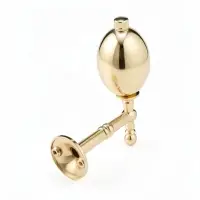 Крючок - держатель для штор CAPPIO KS050, алюминий, цвет золото, 2 шт.