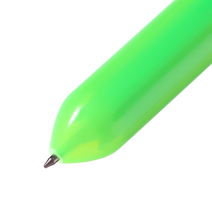 Многоцветная шариковая ручка Calligrata Многоцветная шариковая ручка Calligrata "Машинка-спиннер", автоматическая, 10-ти цветная, узел 0.7 мм, зелёная