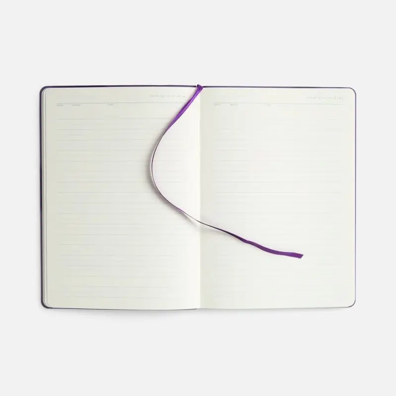 Ежедневник Vale New, недатированный, фиолетовый Ежедневник Vale New, недатированный, фиолетовый