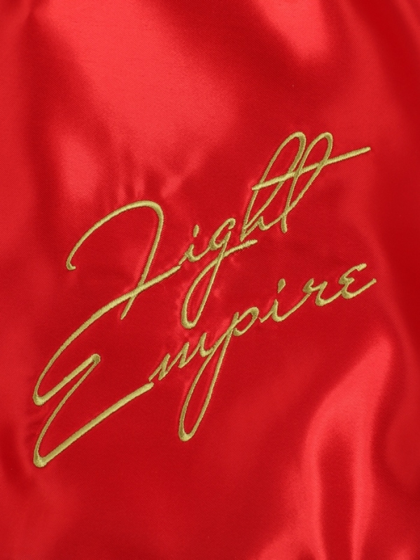 Шорты для тайского бокса FIGHT EMPIRE, р. L, цвет красный