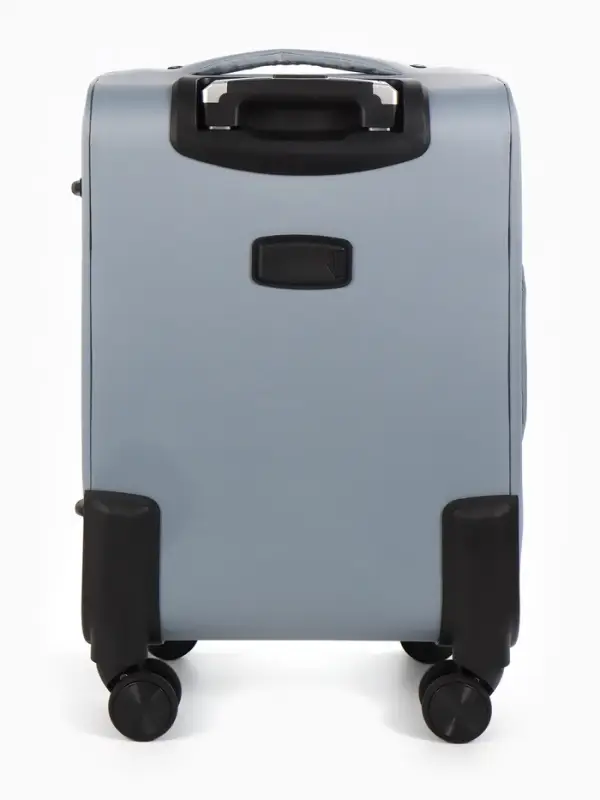 Чемодан на колёсах TEXTURA, кодовый замок, текстильный, с увеличением, 36&times;25&times;58 см, 20", серый