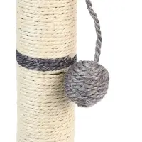 VETTA Когтеточка для домашних животных, бамбук, сизаль, 24,5х40 см, мячик