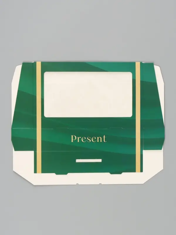 Коробка подарочная складная &laquo;Подарок&raquo;, 20&times;12&times;4 см, с окном