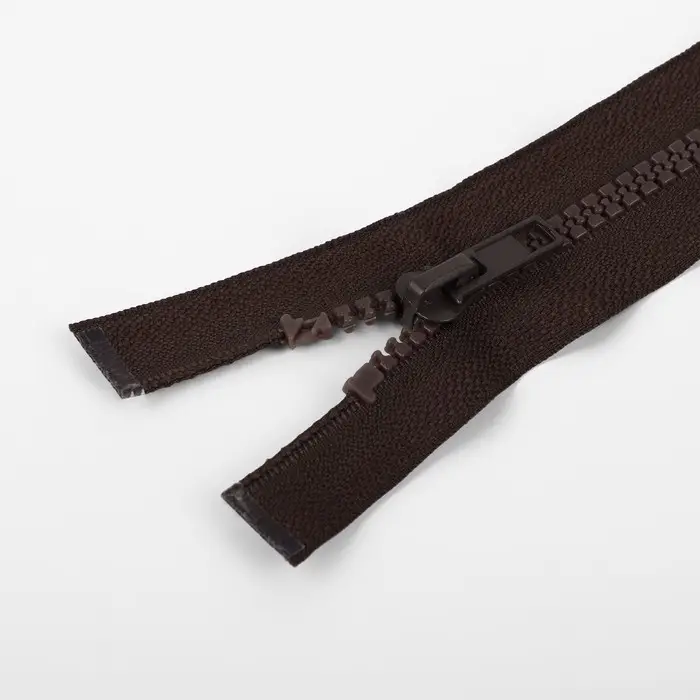 Молния «Трактор», №5, разъёмная, замок автомат, 90 см, коричневая Молния «Трактор», №5, разъёмная, замок автомат, 90 см, коричневая