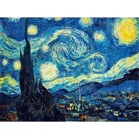 Алмазная мозаика с полным заполнением на холсте &laquo;Звёздная ночь&raquo;, 30&times;40 см