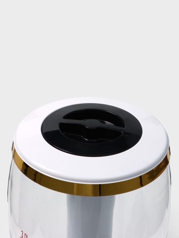 Башня пивная VaviloneDouble, 3 л, ёмкость для льда, подсветка, пластик, золотистая Башня пивная VaviloneDouble, 3 л, ёмкость для льда, подсветка, пластик, золотистая