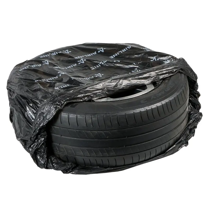 Пакеты для колес R12-21 PRO, 100шт в коробке, 110x110см, ПНД повыш.прочн. 17мкм, черн.