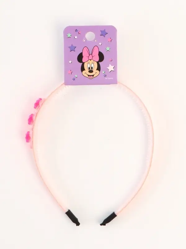 Ободок для волос розовый, Минни Маус Ободок для волос розовый, Минни Маус