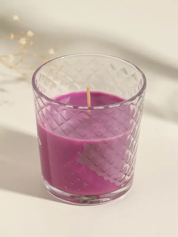 Ароматическая свеча в стакане &laquo;Орхидея Клеопатра&raquo;, 8&times;8.5 см, 30 ч