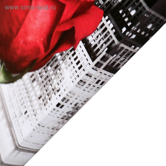 Картина модульная на подрамнике  Картина модульная на подрамнике "Леди на фоне города" 2шт-21*54; 2шт-21*61; 1шт-21*68см