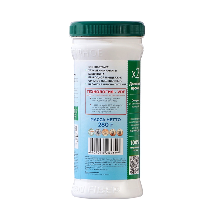 Сибирская клетчатка Сибирская клетчатка "Льняная с травами", 280 г